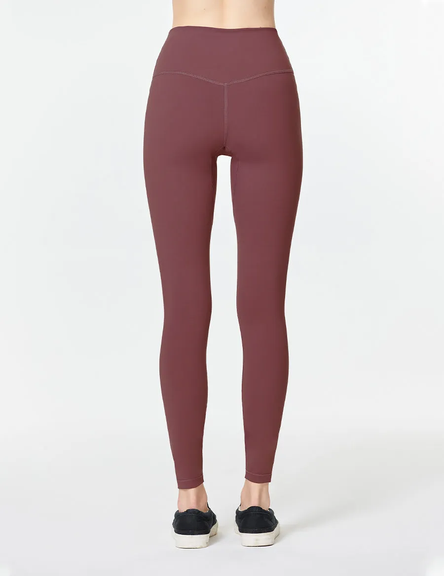 easyoga LESPIRO Glossy Slim Tights3 - R35 Carmine