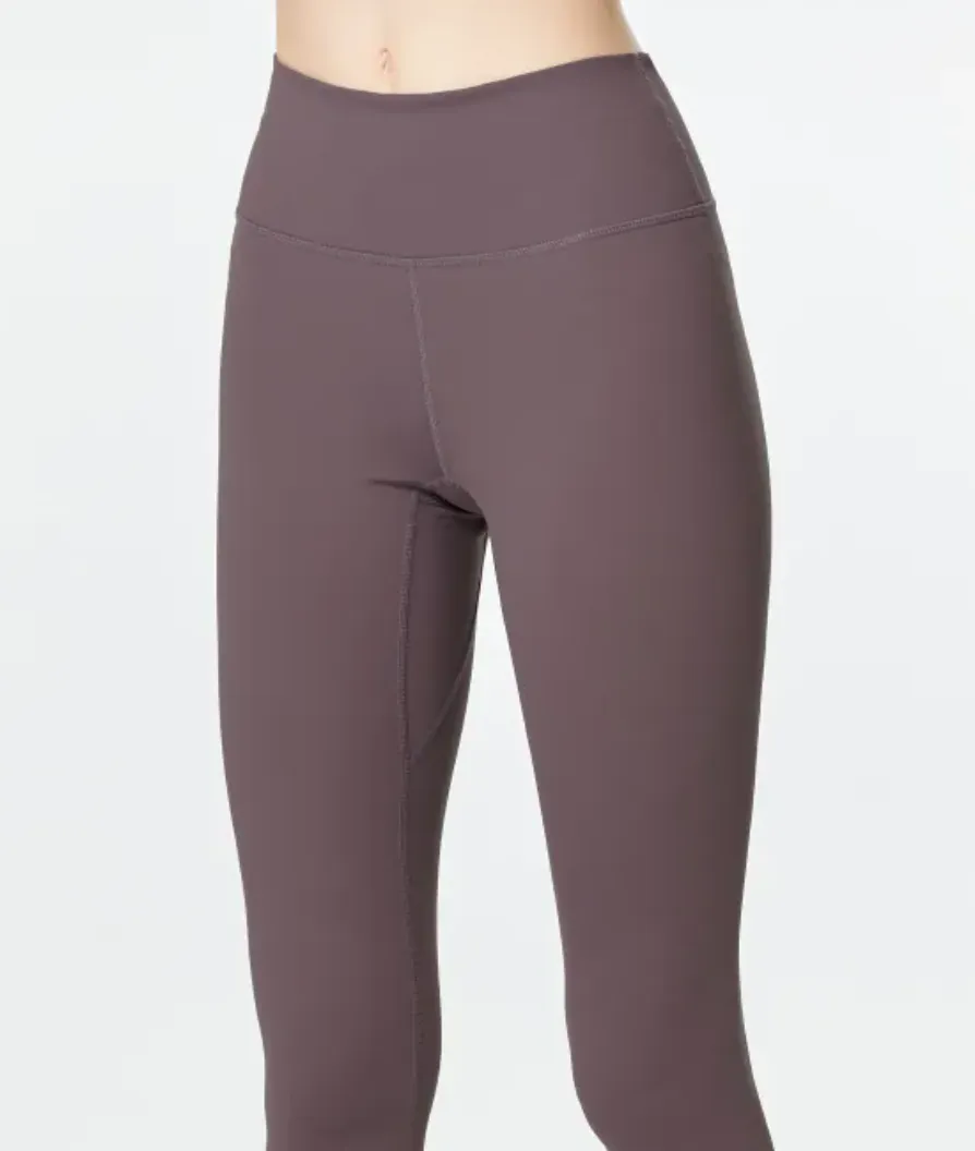 easyoga LESPIRO Glossy Slim Tights7 - C11 Mocha Chocolate