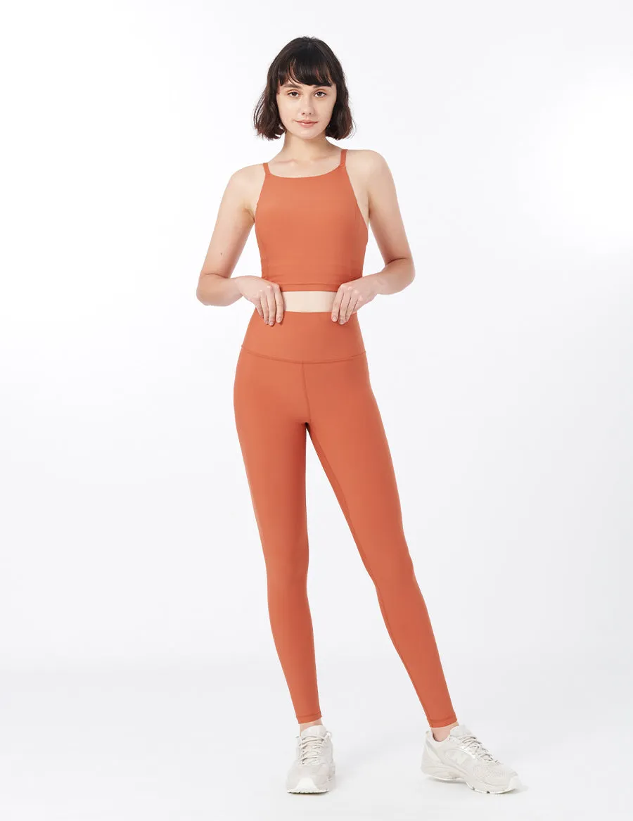 easyoga LESPIRO Spirit Tights - O07 Tile Orange