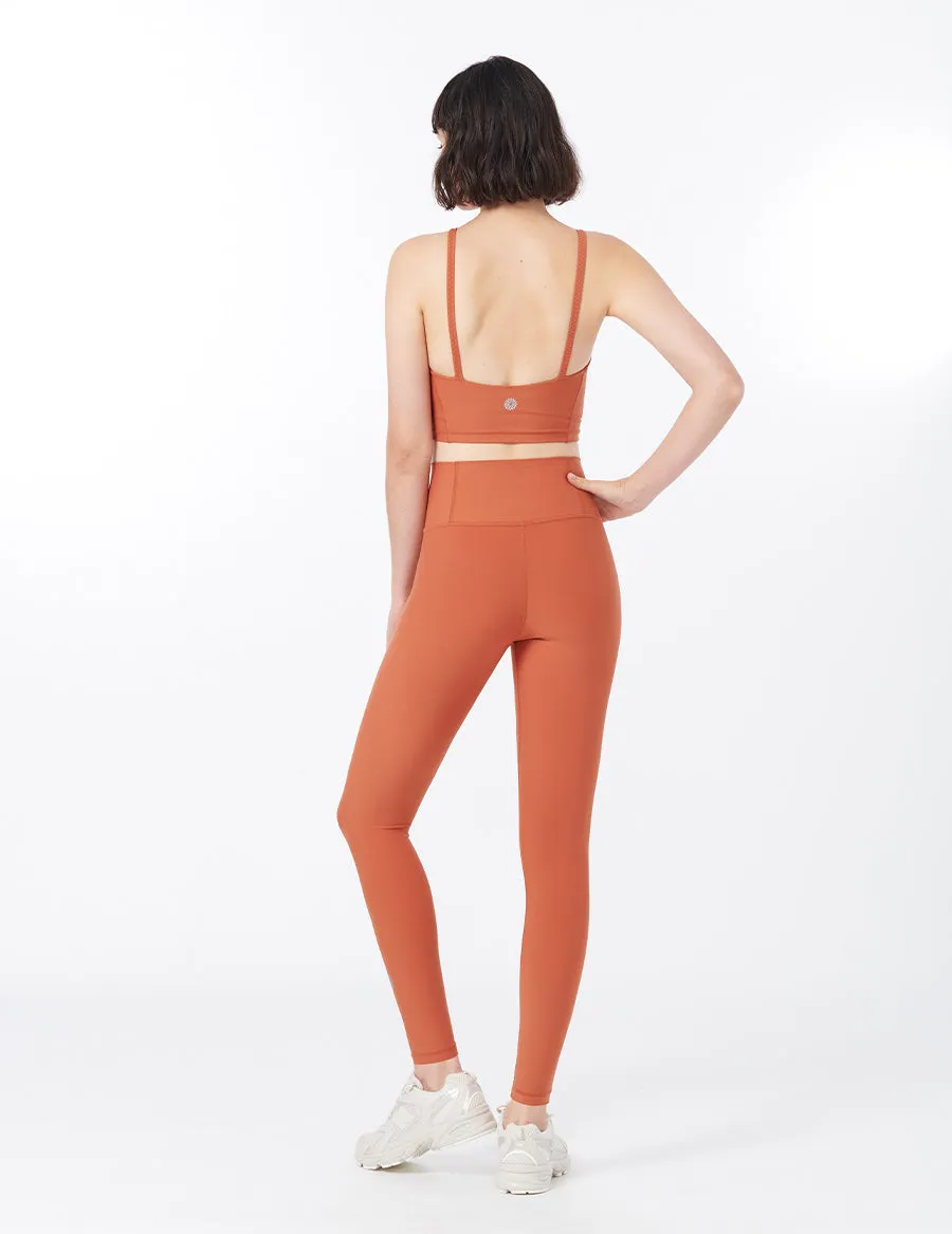 easyoga LESPIRO Spirit Tights - O07 Tile Orange