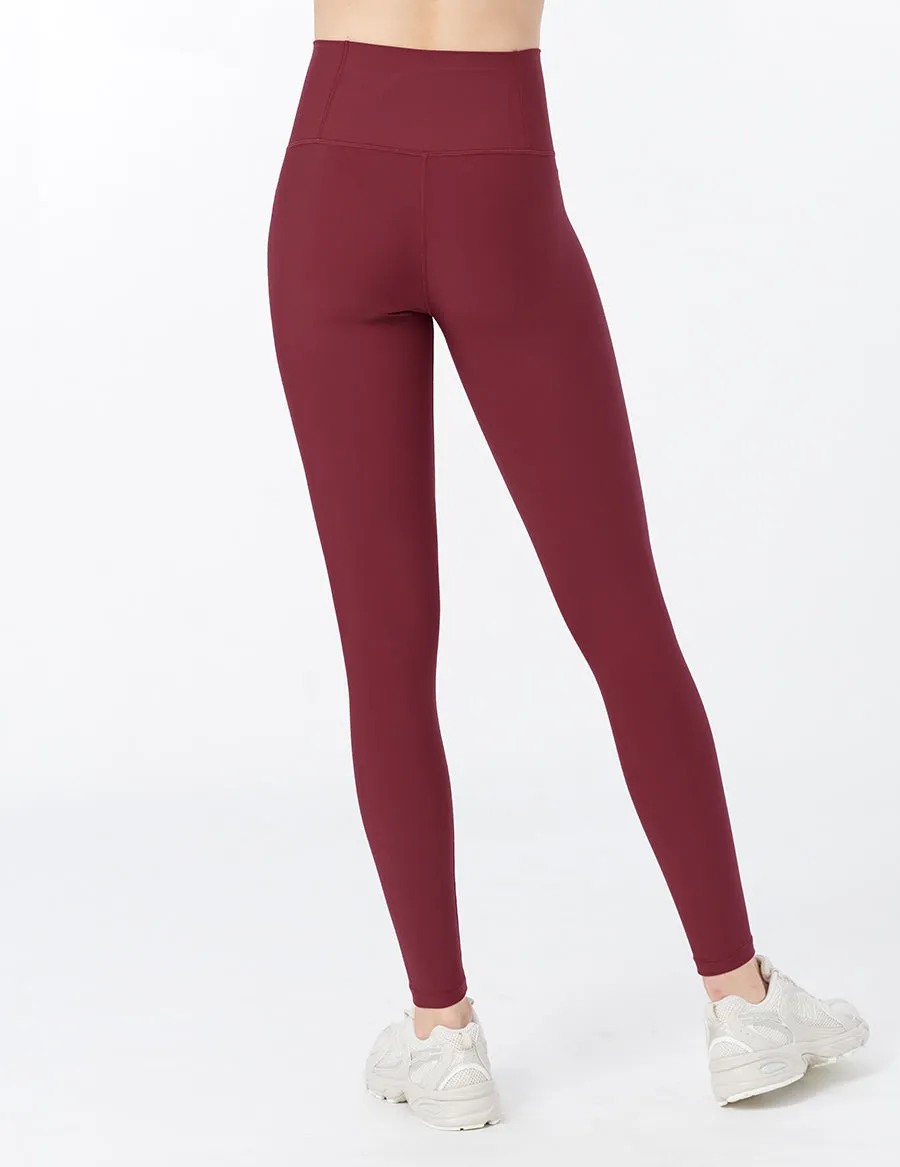 easyoga LESPIRO Spirit Tights - R5 Wine Red