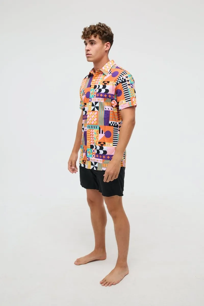 Endless Summer Men's Short Sleeve Shirt