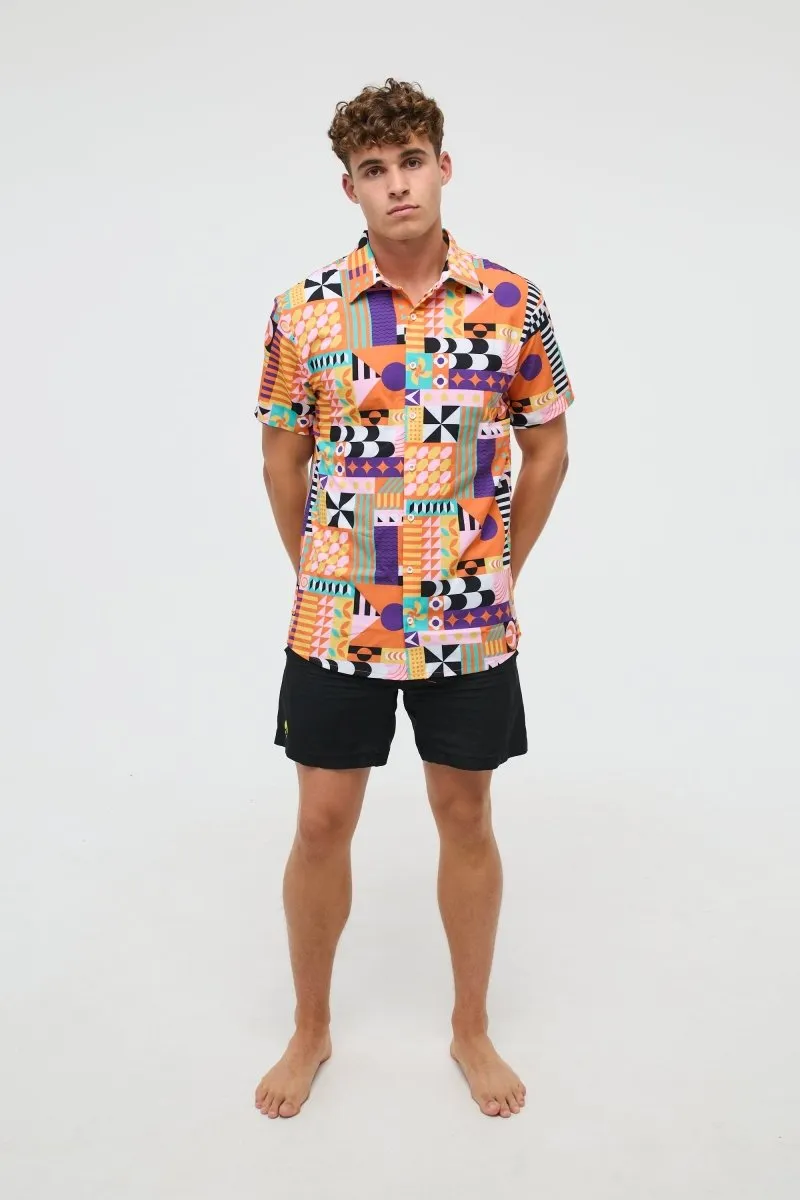 Endless Summer Men's Short Sleeve Shirt
