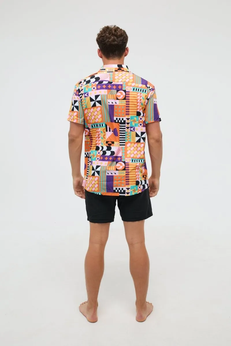 Endless Summer Men's Short Sleeve Shirt
