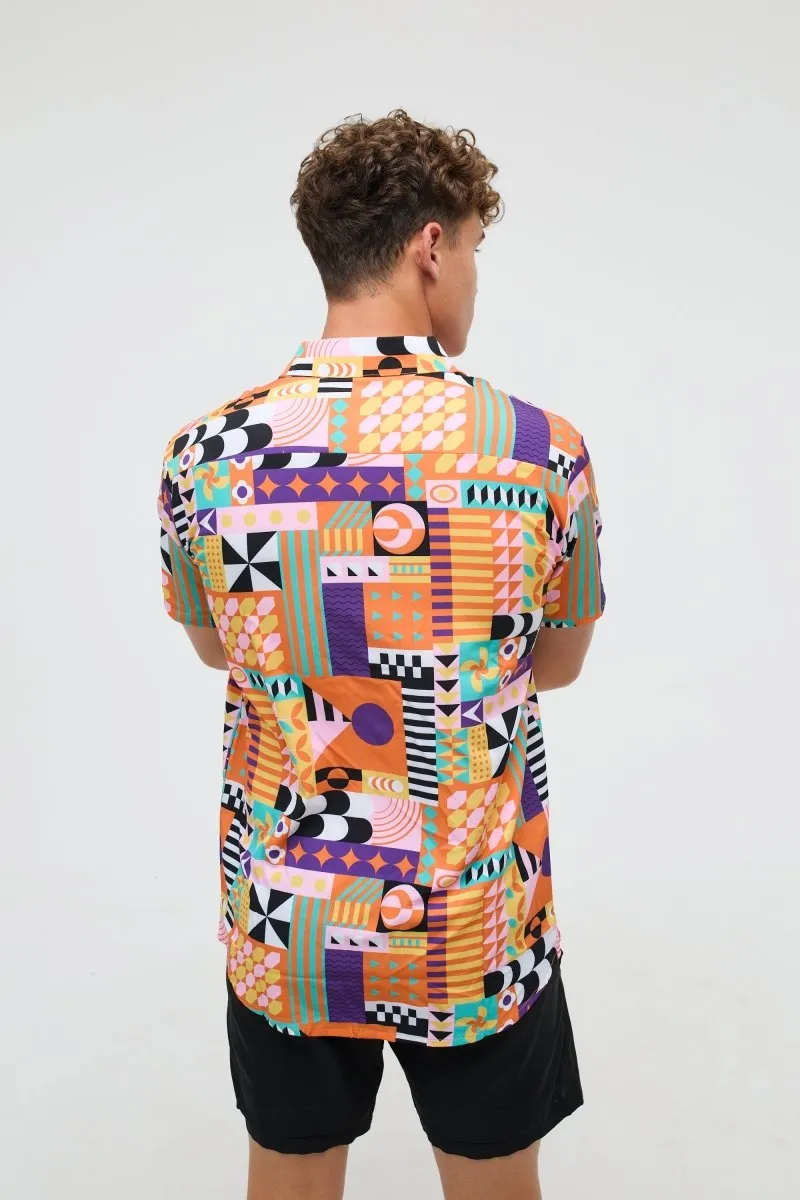 Endless Summer Men's Short Sleeve Shirt