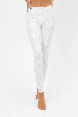 Erin Waffle Legging - Day Lily