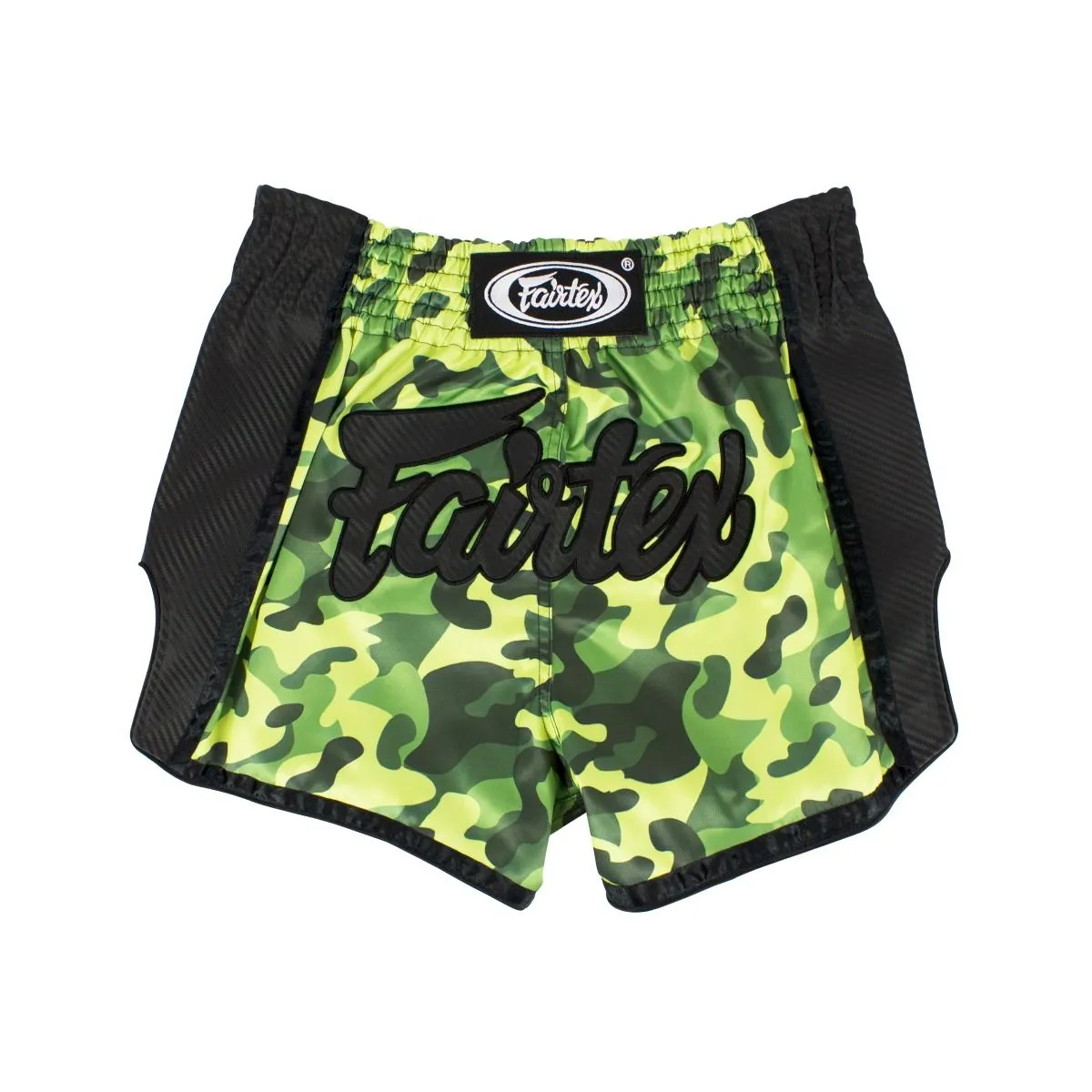 FAIRTEX GREEN CAMO MUAY THAI SHORTS - BS1710