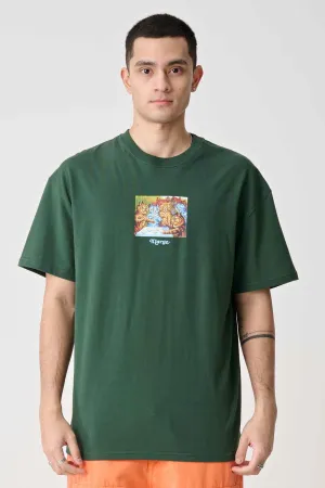 FAMILY SS TEE - Pigment Forest