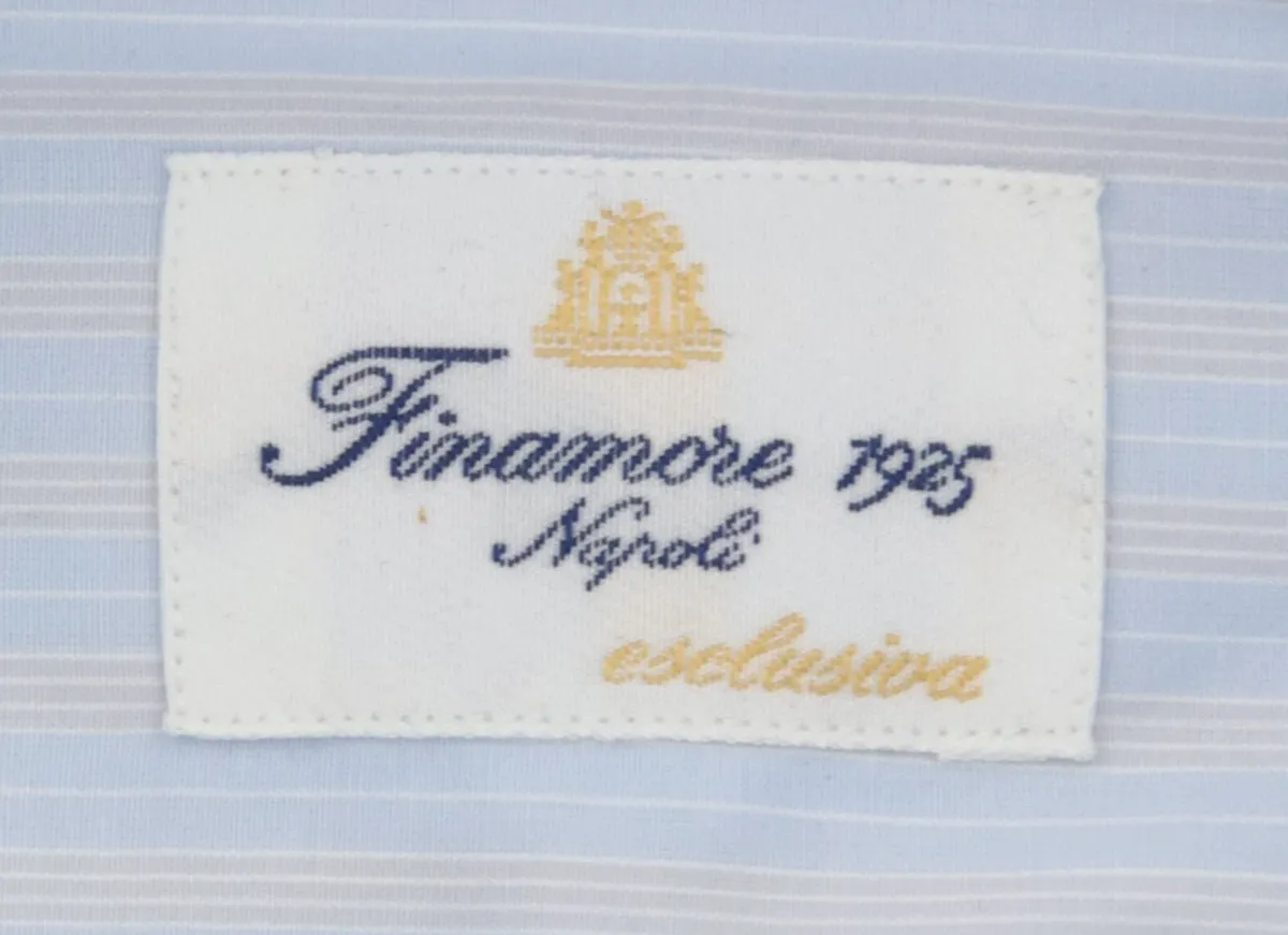 Finamore Napoli Light Blue Shirt - Extra Slim