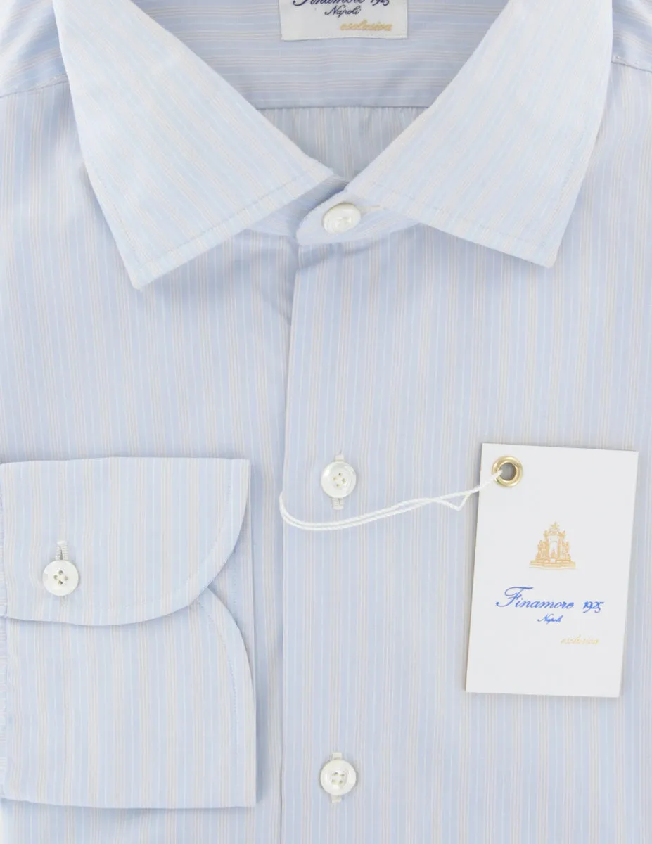 Finamore Napoli Light Blue Shirt - Extra Slim