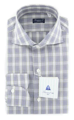 Finamore Napoli Light Gray Shirt - Slim