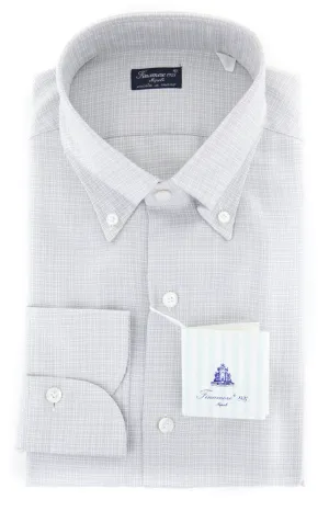 Finamore Napoli Light Gray Shirt - Slim