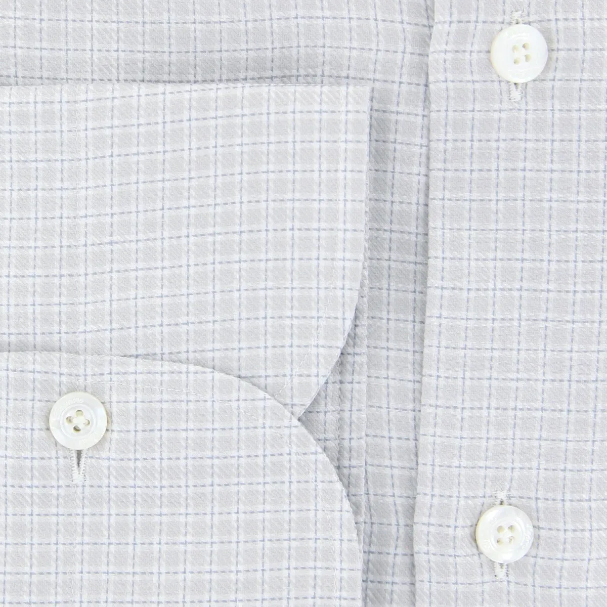 Finamore Napoli Light Gray Shirt - Slim