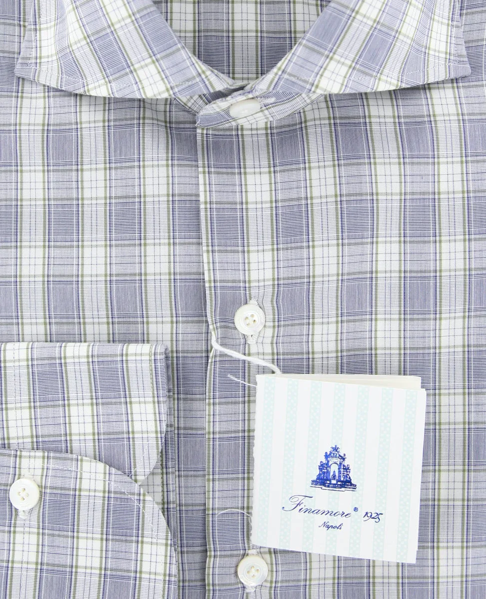 Finamore Napoli Light Gray Shirt - Slim