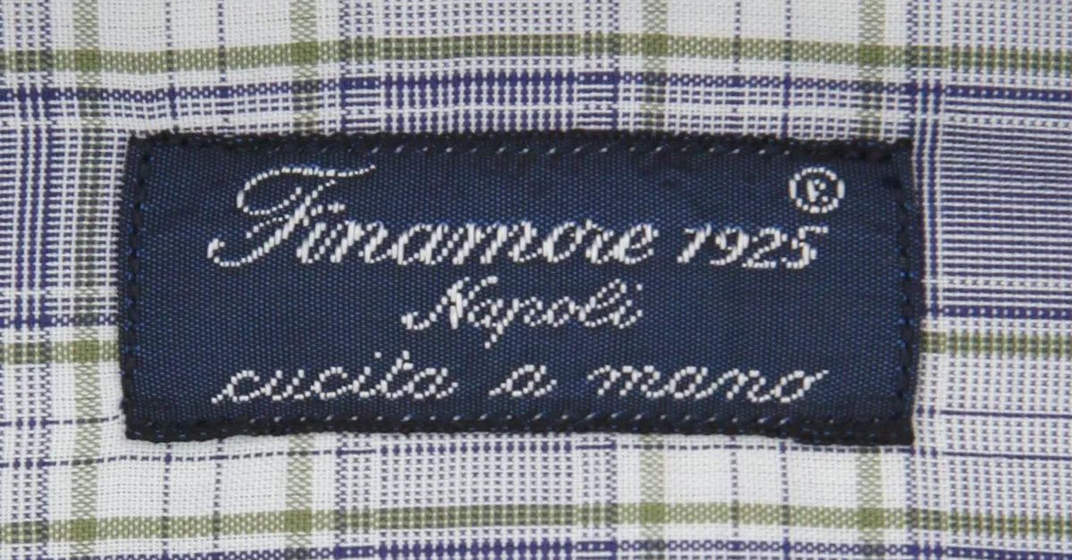 Finamore Napoli Light Gray Shirt - Slim