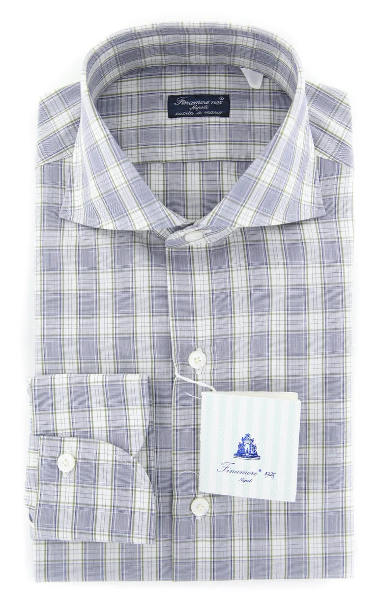 Finamore Napoli Light Gray Shirt - Slim