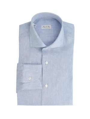 Fiori Di Lusso Light Blue Shirt - Slim