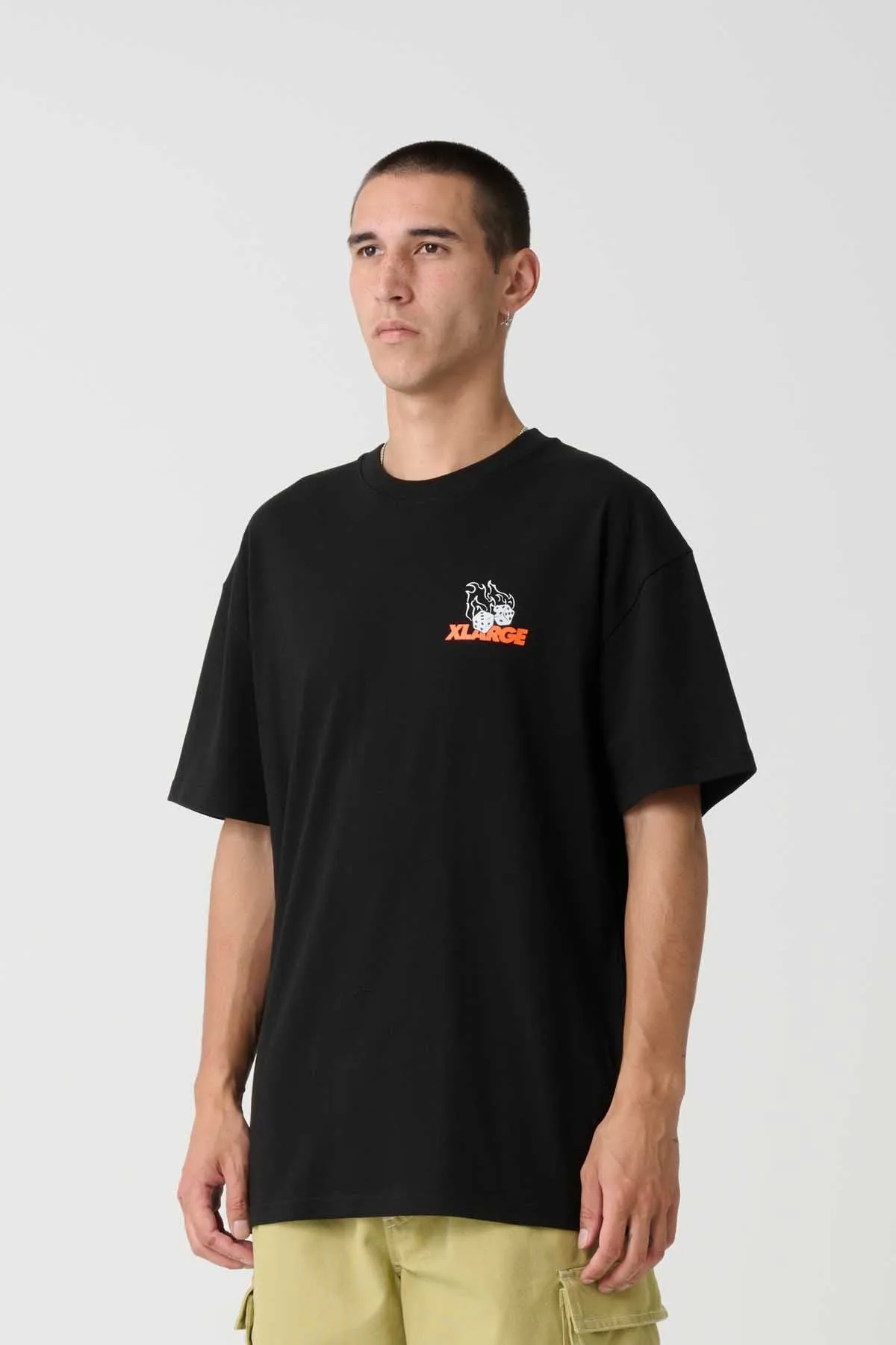 FIRE DICE TEE - BLACK