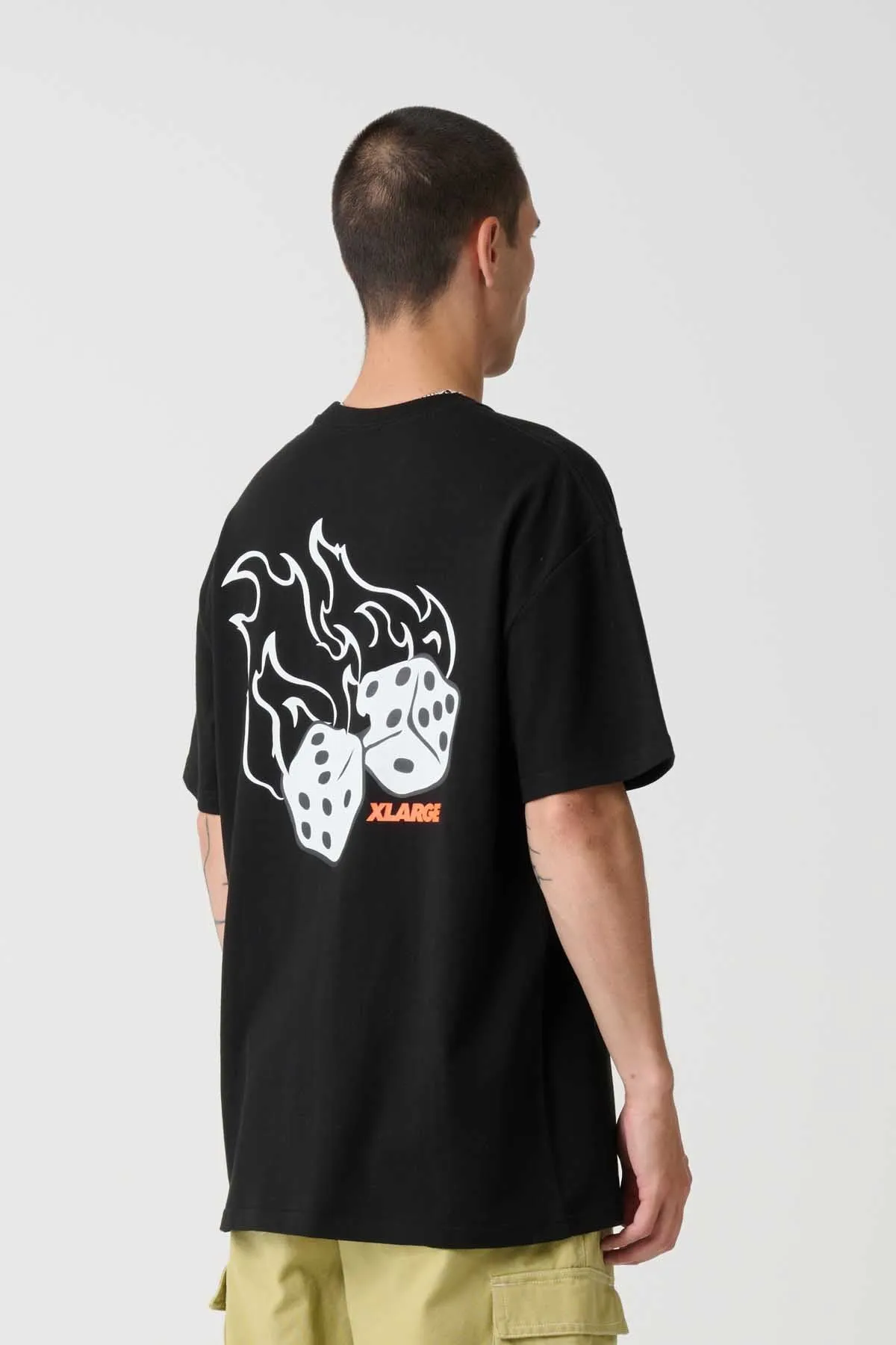 FIRE DICE TEE - BLACK