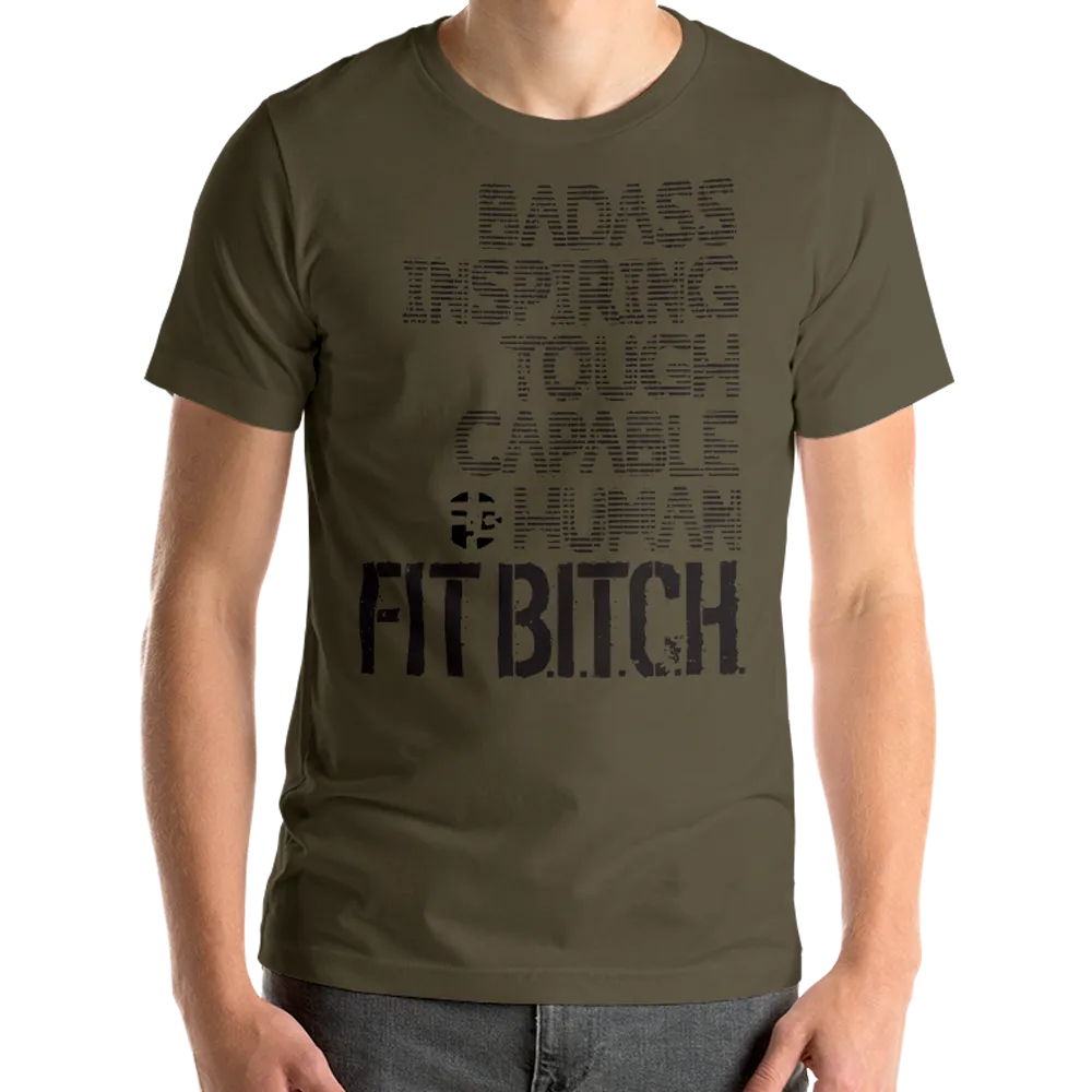 Fit Bitch - Unisex - T-shirt - Acronym