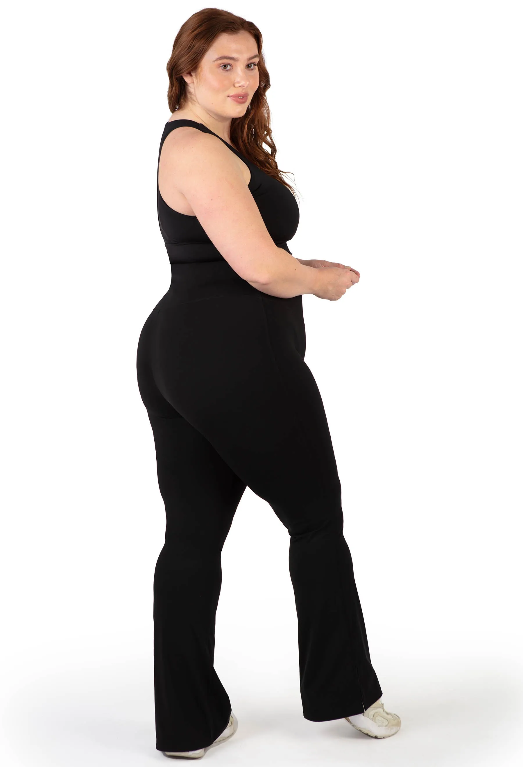 Flare Pants | High Waisted & Pet Hair Resistant - 2 Pack