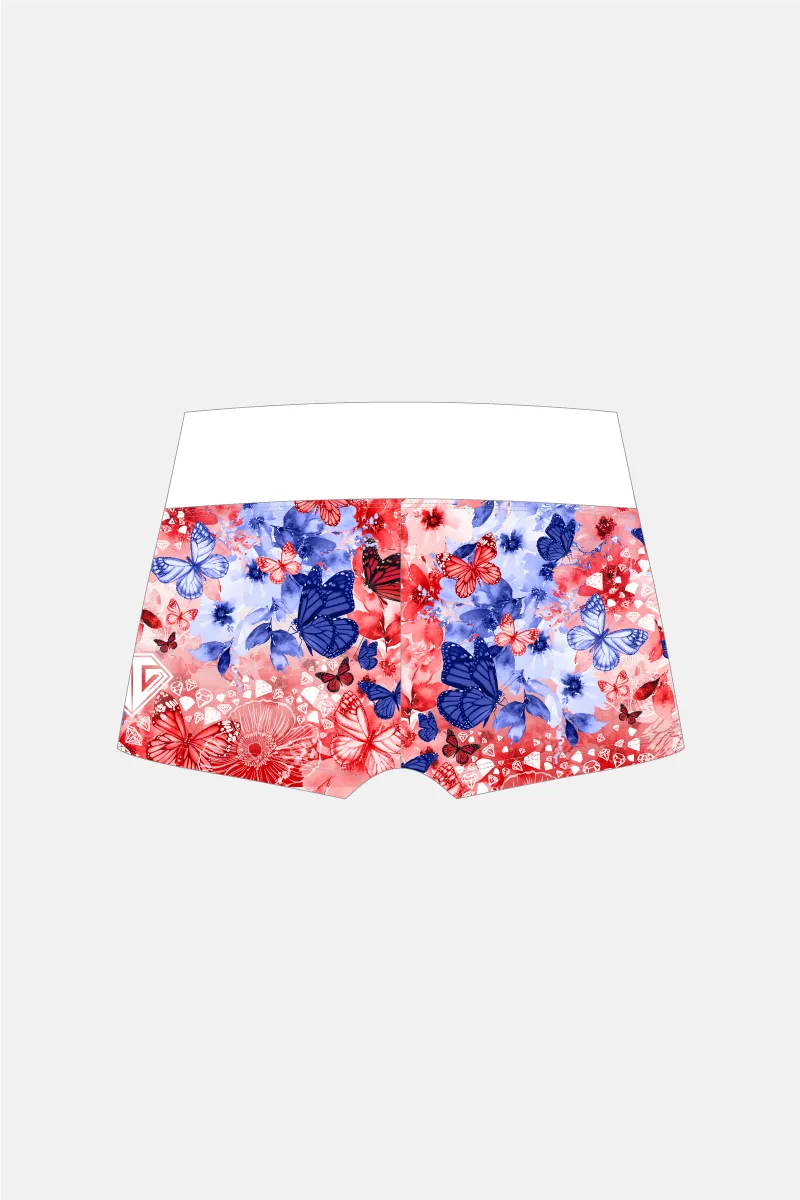 Flutter Wide Waistband Shorts