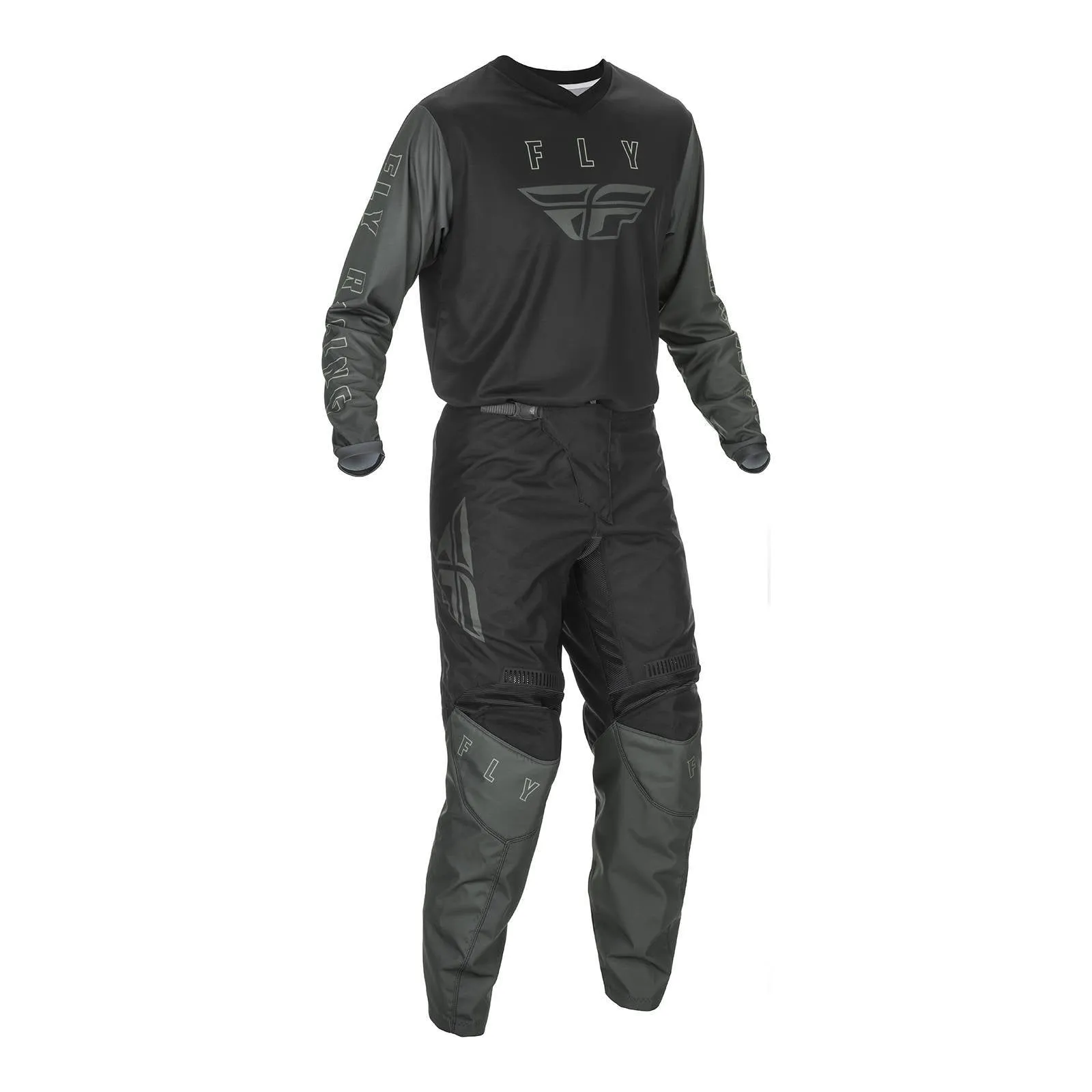 Fly Racing 2021 F-16 Youth Pant - Black / Grey