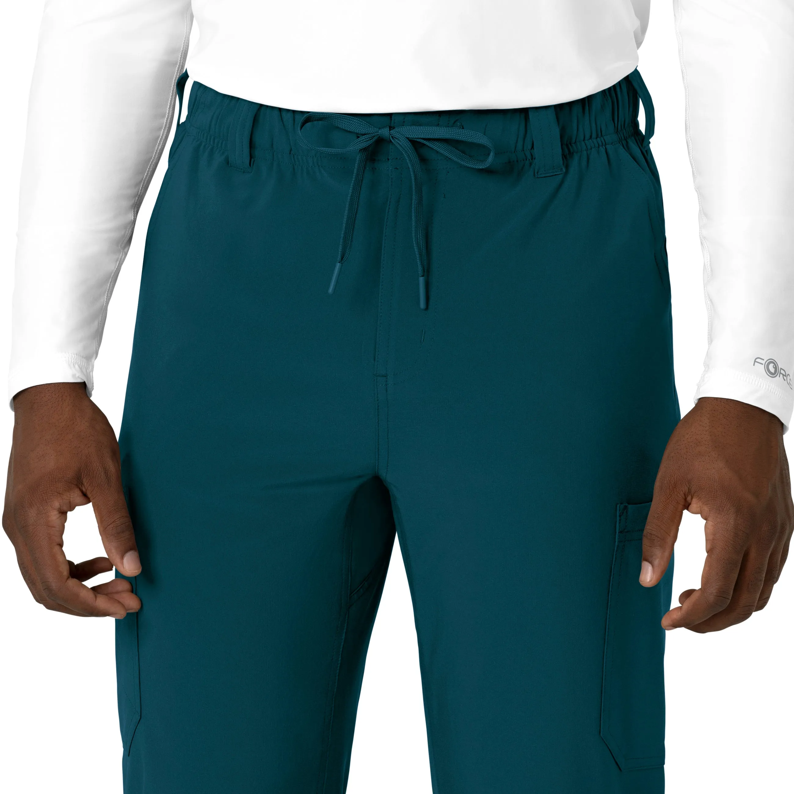 Force Cross-Flex C56410 Men's Straight Leg Scrub Pants Caribbean