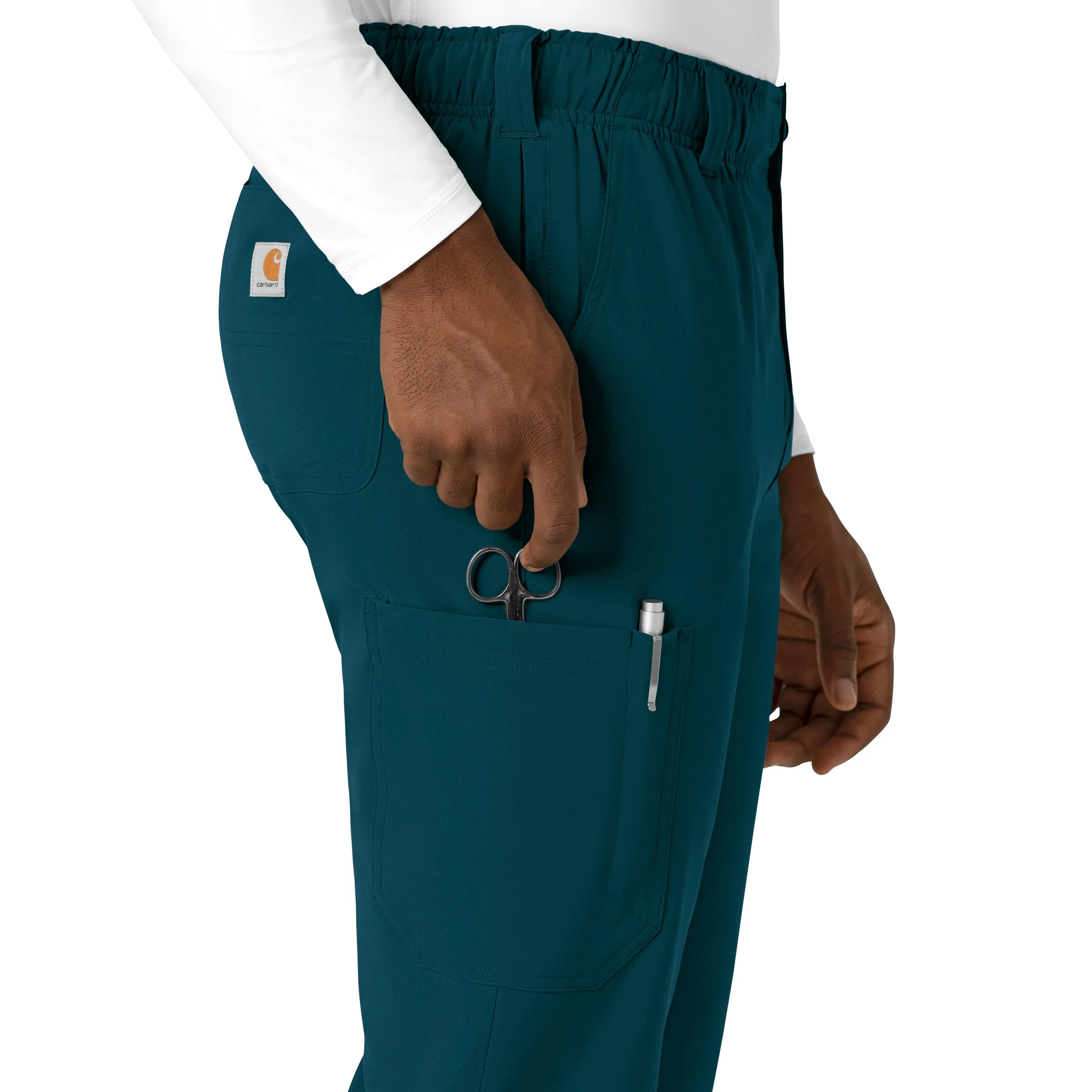 Force Cross-Flex C56410 Men's Straight Leg Scrub Pants Caribbean