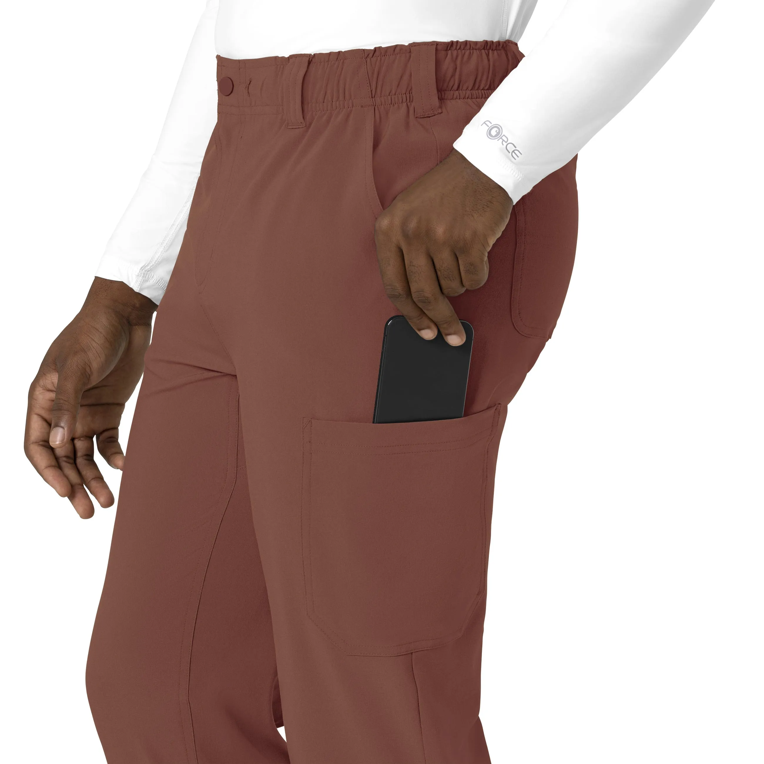 Force Cross-Flex C56410 Men's Straight Leg Scrub Pants Sable
