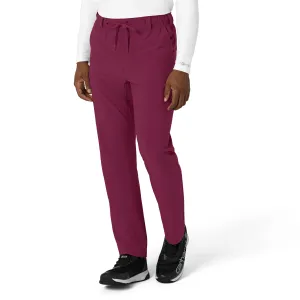Force Cross-Flex C56410 Men's Straight Leg Scrub Pants Wine