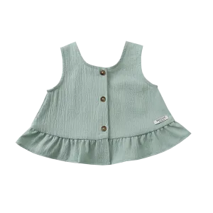 Francise Top | Frosted Green