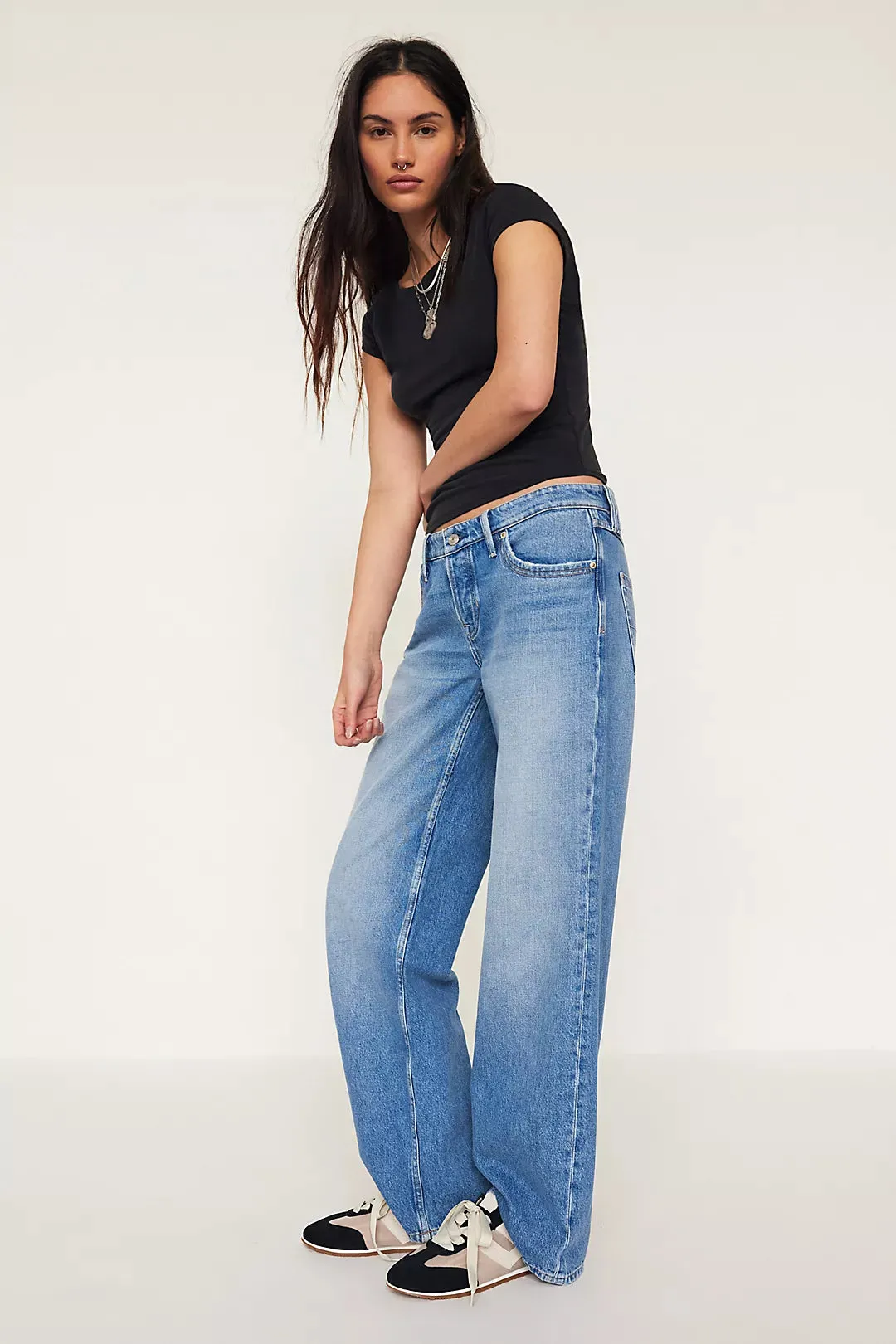 Free People We The Free Tennessee Low-Rise Boyfriend Jeans