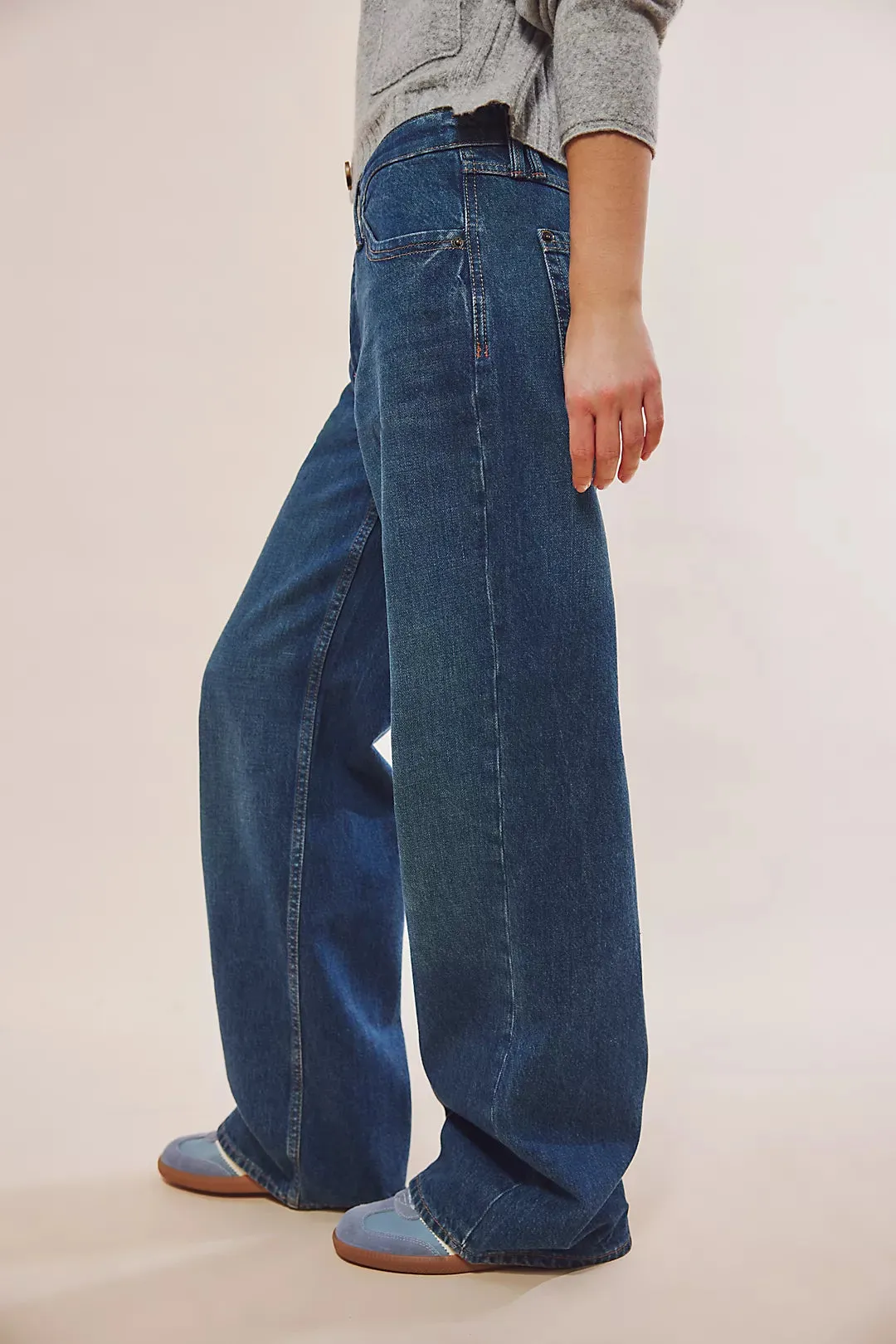 Free People We The Free Tennessee Low-Rise Boyfriend Jeans