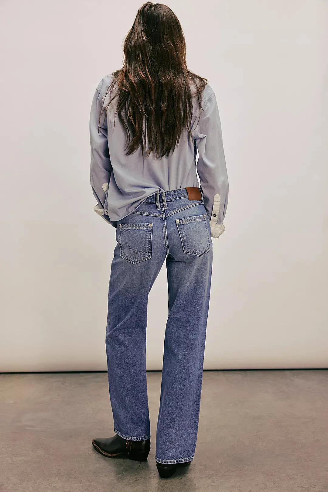 Free People We The Free Tennessee Low-Rise Boyfriend Jeans