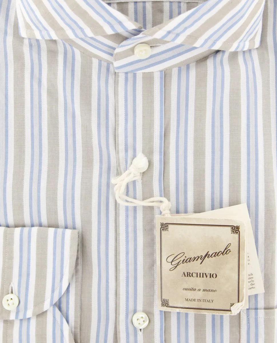 Giampaolo Light Brown Shirt - Extra Slim