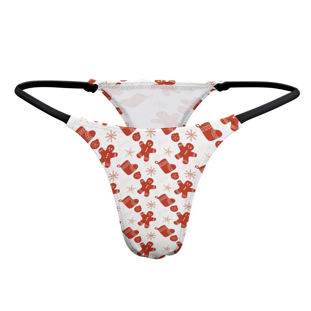 Gingerbread Delight Thin Thong