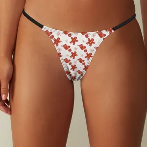 Gingerbread Delight Thin Thong