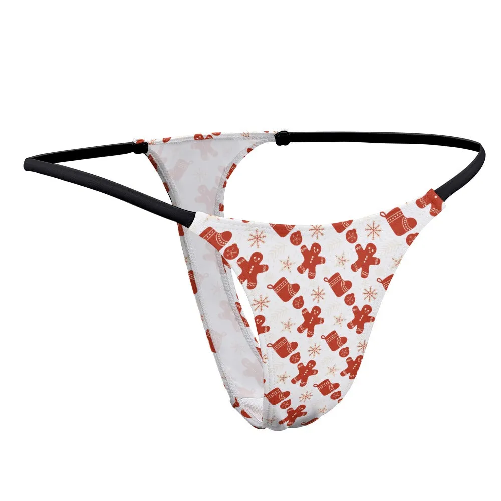 Gingerbread Delight Thin Thong