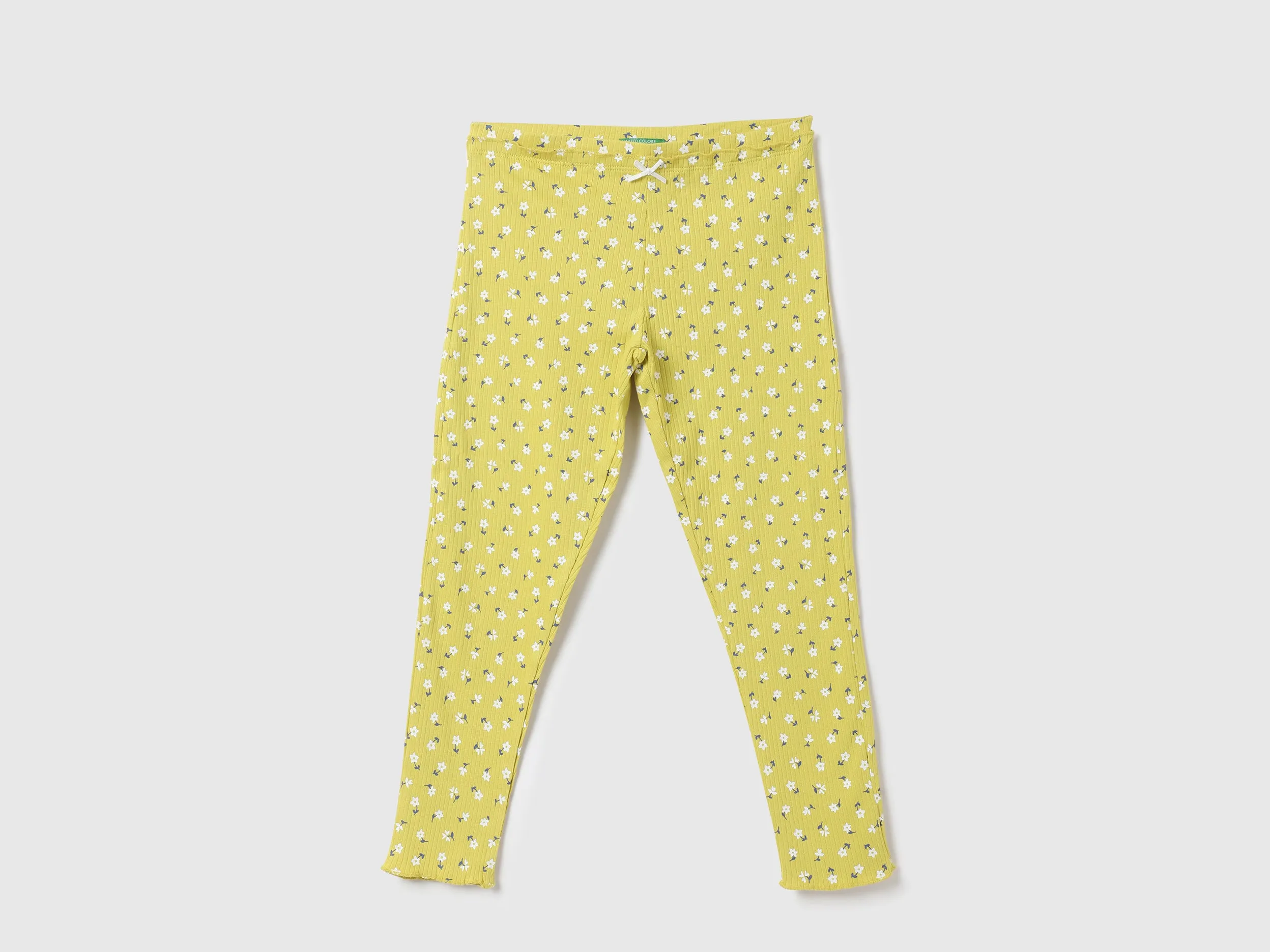 Girls Floral Regular Fit Leggings