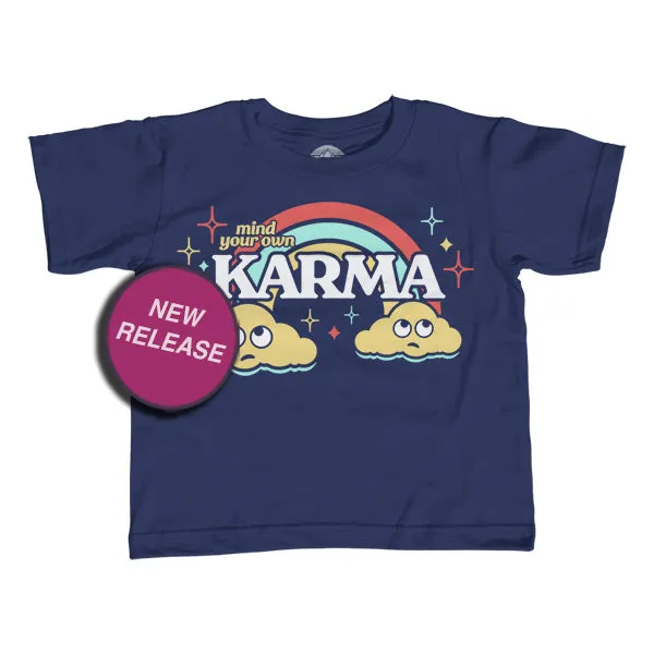 Girl's Mind Your Own Karma T-Shirt - Unisex Fit