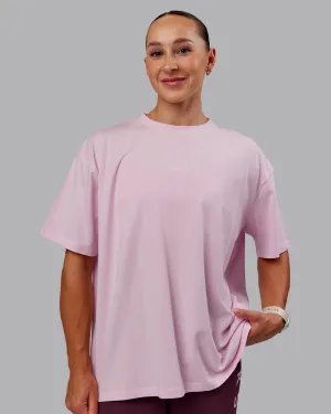 Go-To FLXCotton Oversized Tee - Marshmallow-White