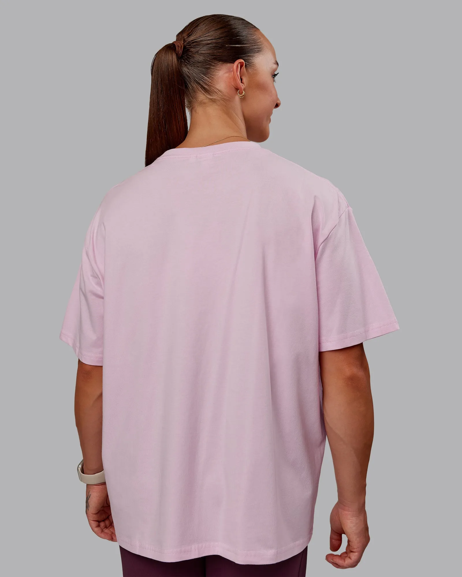Go-To FLXCotton Oversized Tee - Marshmallow-White