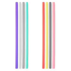 GoSili - X-Long Straws 4pk