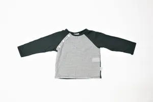 Gramercy Tee- Green stripe