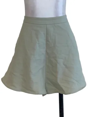 Green Wide Shorts