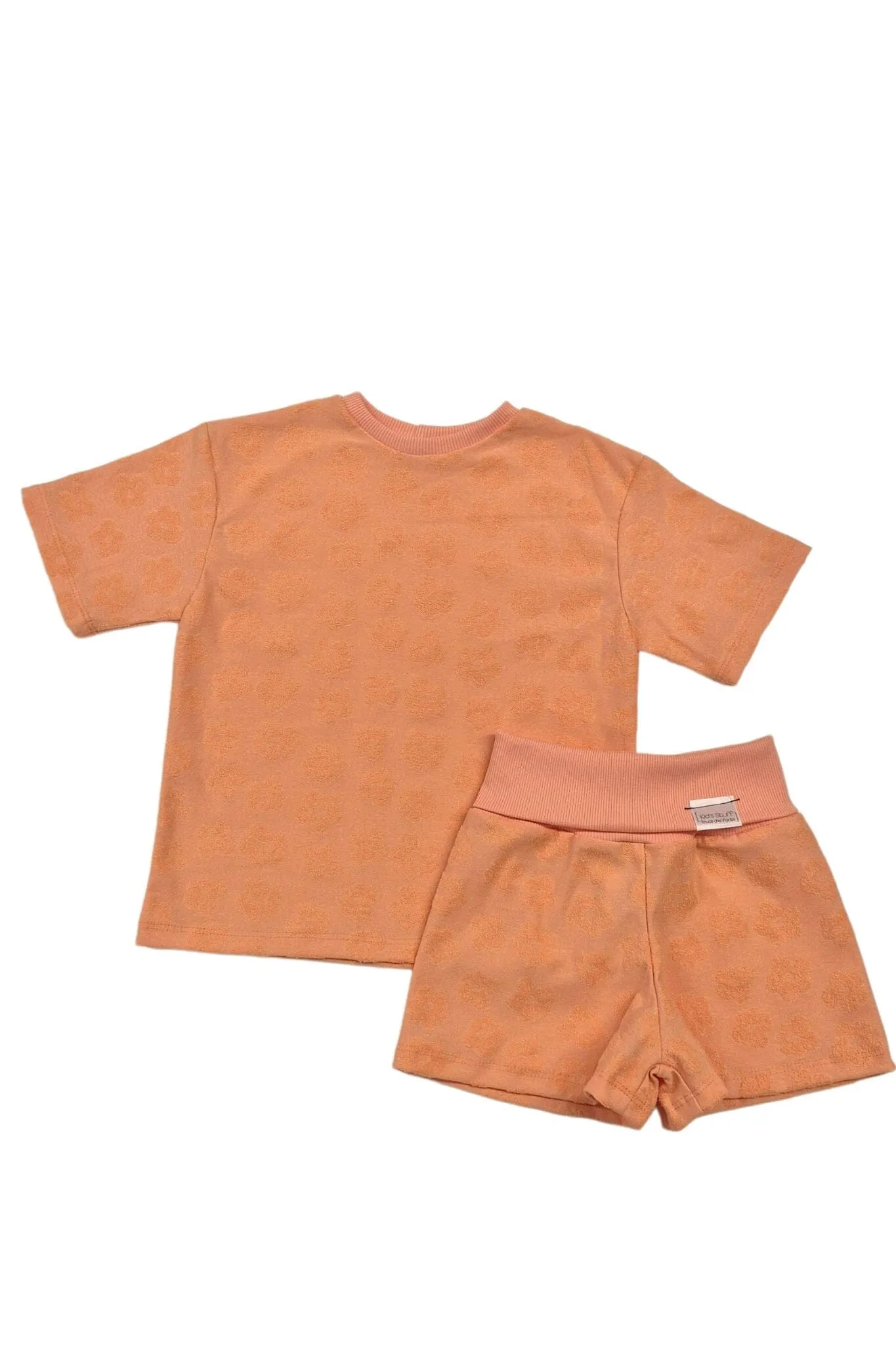 Grow With Me Wide Shorts | Clementine Sorbet Flowers