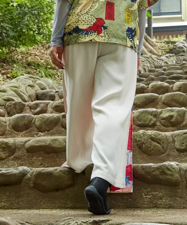 HANA DAYORI HAKKAKE Wide Leg Pants