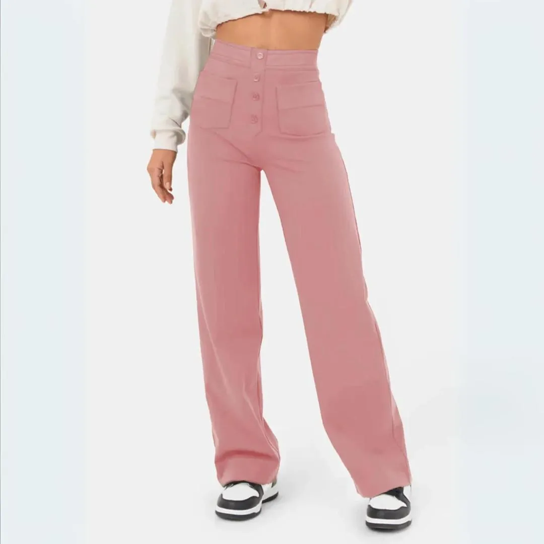 Helena™ | High-Waisted Elastic Pants