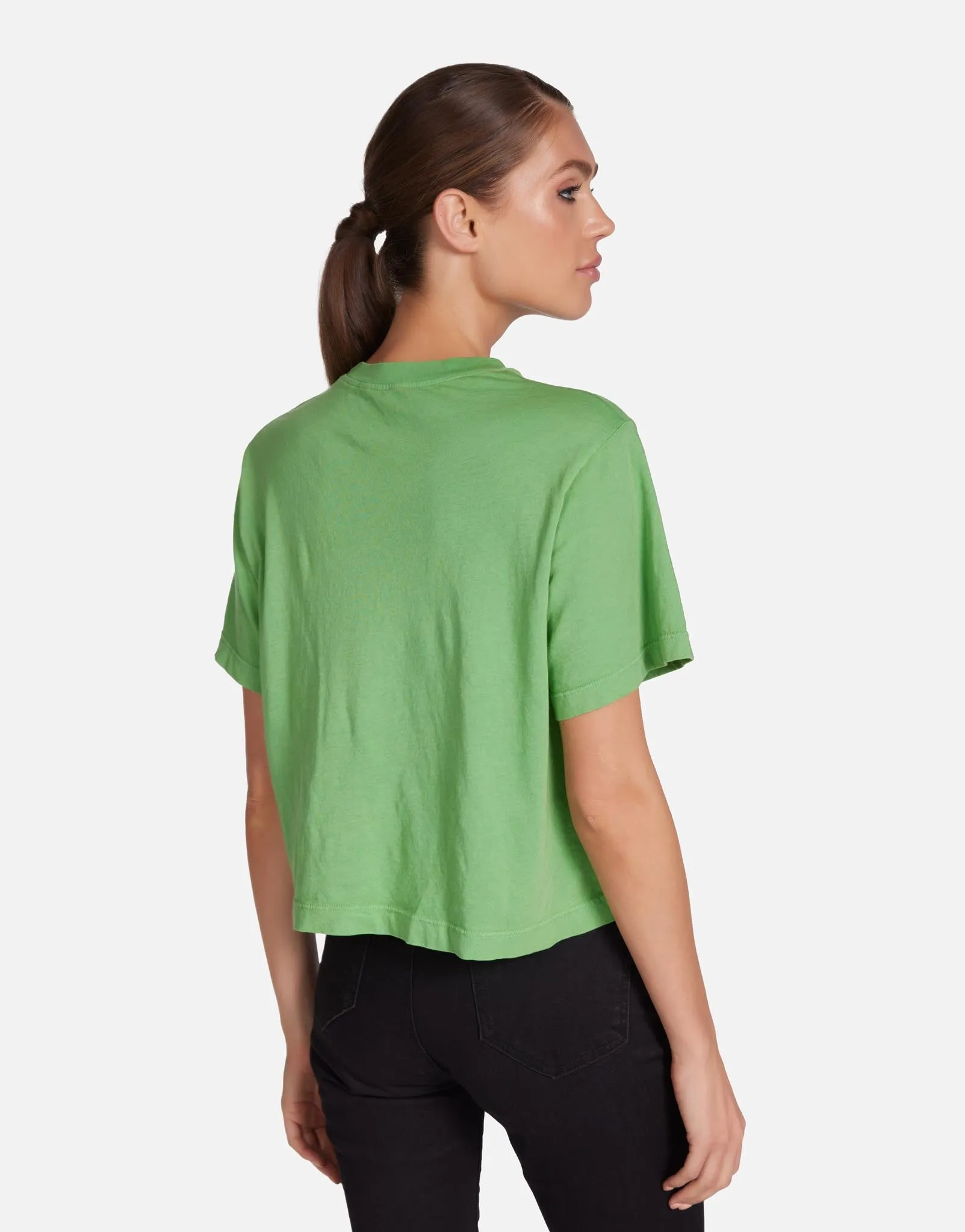 Hester Oversized Tee Pear Green